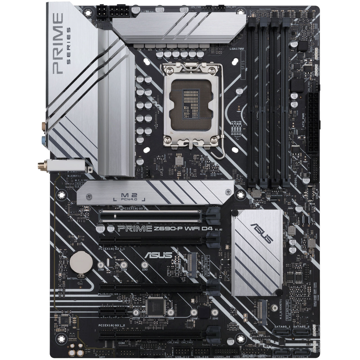 ASUS PRIME Z690-P WIFI D4 ATX Motherboard