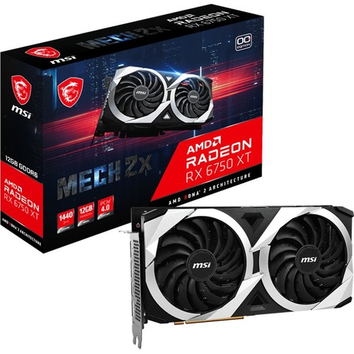 MSI AMD Radeon RX 6750 XT.
