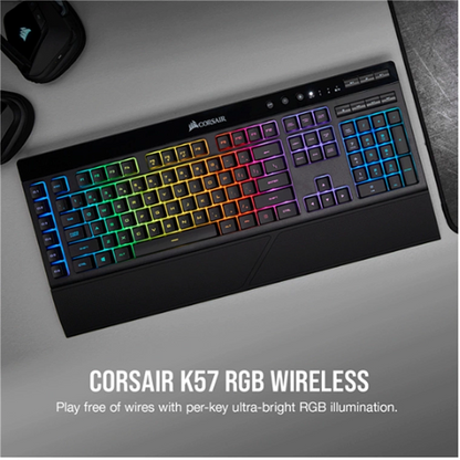 Corsair K57 Wireless & Bluetooth RGB Gaming Keyboard