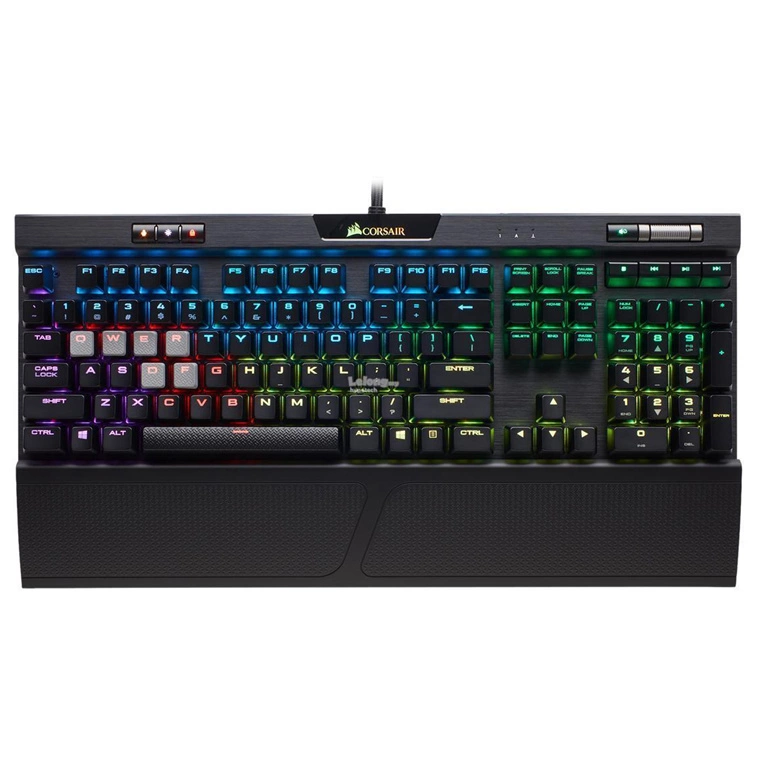 Corsair K70 MK.2 RGB Mechanical Gaming Keyboard - Cherry MX Red
